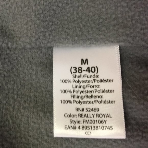 ๐ฆ๐ฆ๐ฆ FADED GLORY MENS FLEECE LINED PUFFER VEST SIZE M ๐ฆ๐ฆ๐ฆ - Picture 4 of 4